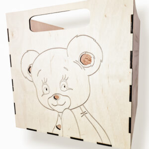 Drewniana skrzyneczka Dla Dzieci