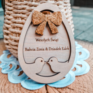 Zawieszka wielkanocna ze sklejki