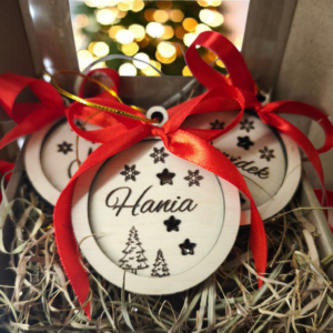 Personalizowane bombki.