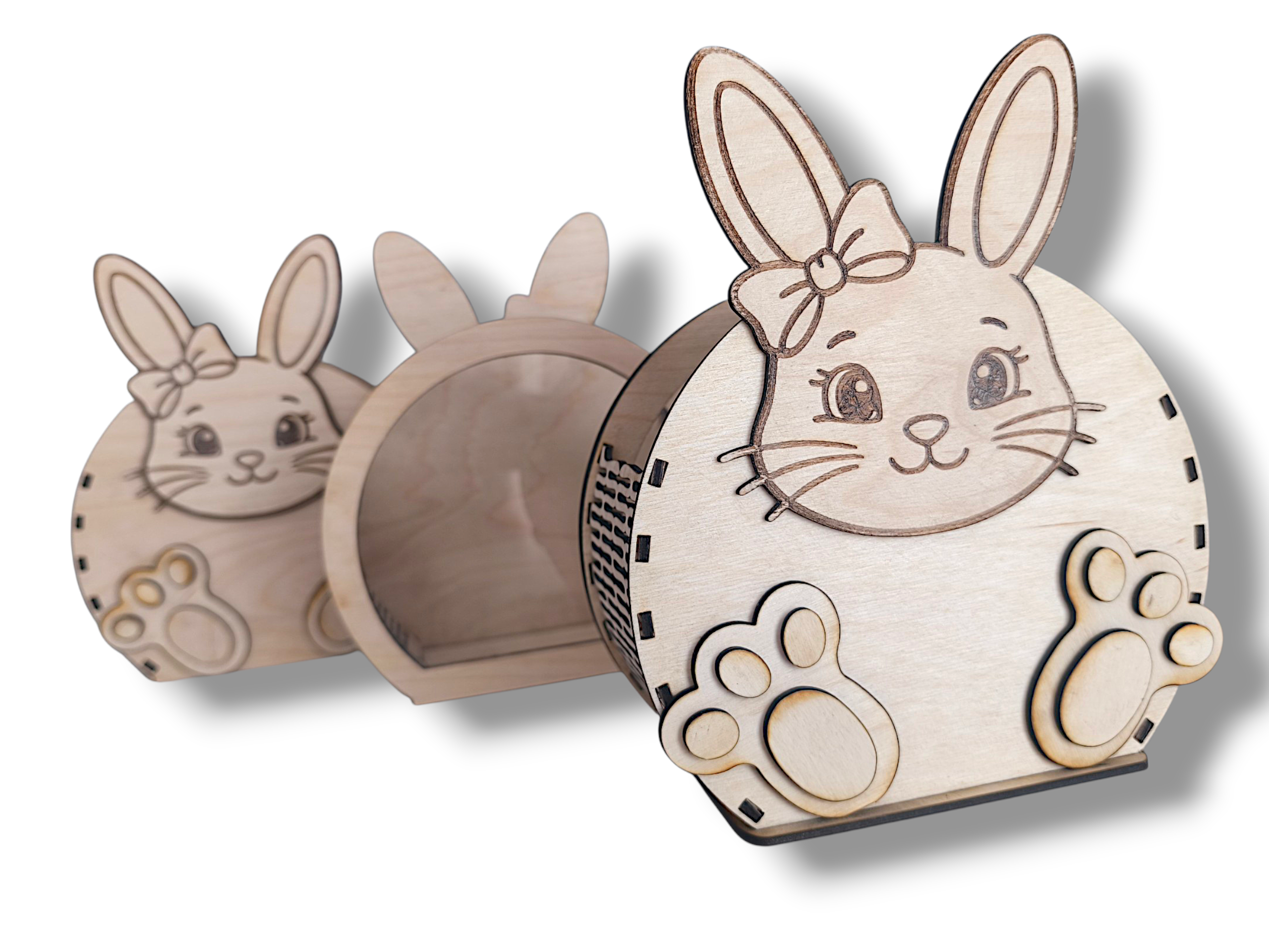 Dwustronny organizer wielkanocny Króliczek - obrazek 2