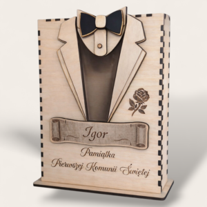 Skarbonka personalizowana na Komunię